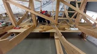 The Sutton Hoo Ship  fixing a garboard strake [upl. by Anum]