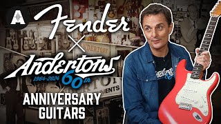 Fender Andertons 60th Anniversary Limited Edition Guitars [upl. by Gran]