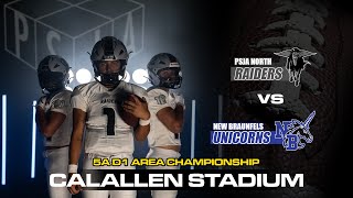 PSJA North vs New Braunfels Unicorns 5A D1 Area Championship [upl. by Ardnala]