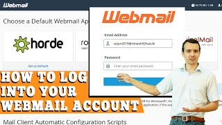 HOW TO LOG INTO YOUR WEBMAIL ACCOUNT STEP BY STEP☑️ [upl. by Alliuqaj411]