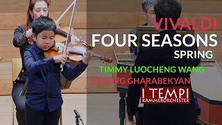 Vivaldi quotFrühlingquot  Timmy Luocheng Wang Gharabekyan I TEMPI [upl. by Thayer426]