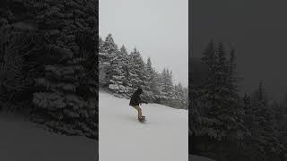 Killington VT snowboarding killington gnarly fall [upl. by Alah174]