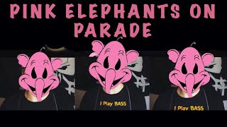 PINK ELEPHANTS ON PARADE  DISNEY ROCK Italian speak [upl. by Blunk]