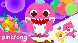 Happy Birthday Song Ballad Version  Happy Birthday Mommy Shark  Pinkfong for Kids [upl. by Nagaek668]