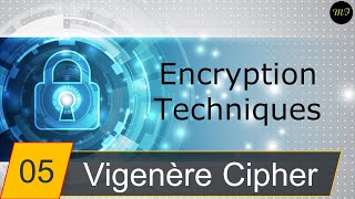 05 Vigenère Cipher Encryption  Decryption  شرح بالعربي [upl. by Hughmanick]