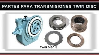 Partes para Transmisiones Marinas Twin Disc ® MG506 [upl. by Shirleen202]