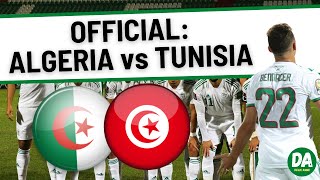 OFFICIAL Algeria vs Tunisia in June 🇩🇿🇹🇳  الجزائر vs تونس [upl. by Cadmar]