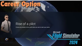 Microsoft Flight Simulator 2024 Career Option Let See How Far We Can Gomsfs2024 [upl. by Bitthia]