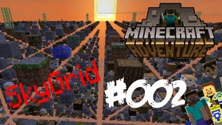 MINECRAFT SKYGRID HD Deutsch002 Unsere Kisten füllen sich [upl. by Rosmunda]