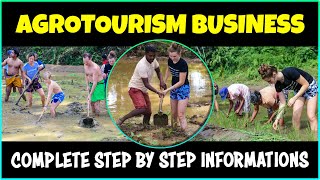 Agritourism Ideas amp Business Plan Unveiling Profitable Ventures in Agro Tourism [upl. by Lajet]