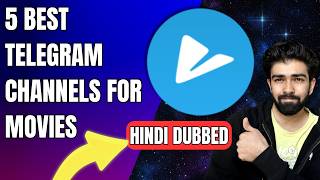 5 Best Telegram Channels for Movies HINDI DUBBED  Telegram Movie Download Channel Hindi 2024 [upl. by Eurydice]