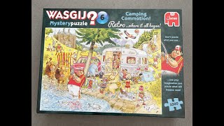 Wasgij Mystery 6  Camping Commotion Solution [upl. by Atteniuq]