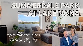 Summerdale Park at Lake Nona  18789 Planetree Street  Dreamfinders Homes Tidewater 2023 Build [upl. by Southard]