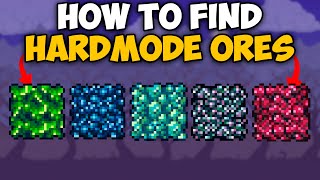 How To Find and Mine All Hard Mode Ores In Terraria 2023  How to get any hardcore ores terraria [upl. by Airec489]