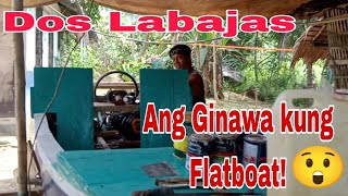 Mukhang Sports Car na Ang Flatboat ni Kafishdashortsboat making [upl. by Kellie]