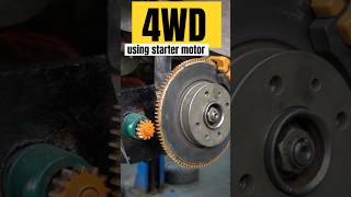 Starter motorbased ondemand 4WD system [upl. by Ladnyc802]