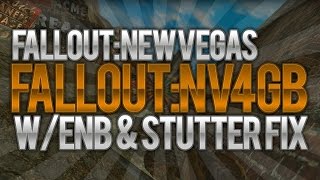 How to Install FNV4GB wENB amp Stutter Remover Installed [upl. by Ardnoet53]