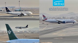 Plane spotting at Jeddah airport 3 [upl. by Asiil]