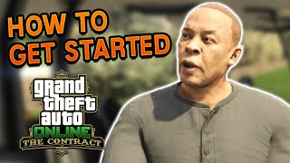 How To Start The Dr Dre Missions in GTA 5 Online The Contract DLC [upl. by Annaliese]