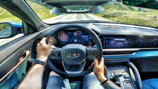 2023 Geely Monjaro 20 AT  POV TESTDRIVE [upl. by Litsyrk]