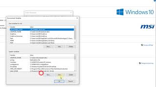 Fixed   Environment Variable is disabled Cant edit environment variables in windows [upl. by Lletnom]