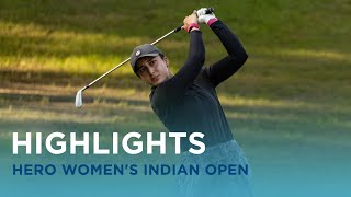 Highlights  R1 amp R2  Hero Womens Indian Open [upl. by Carrol]