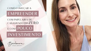 LIVE 02 • Como começar a empreender com a papelaria de casamento [upl. by Aniratac37]