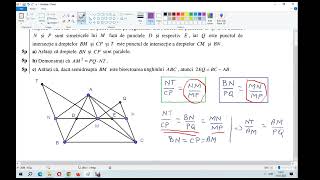 Titularizare Matematică 2023  Rezolvarea subiectului de geometrie [upl. by Peoples]