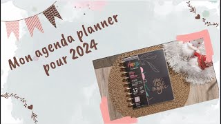 Mon agenda planner pour 2024  ORGANISATION ‐ [upl. by Gere33]