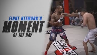 Moment of the Day Jimi Manuwa Counterpunches Reza Mahdavian for Finish at UCMMA 12 [upl. by Eggett]