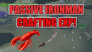 PASSIVE IRONMAN CRAFTING XP  Ironman Giant Seaweed Guide [upl. by Nylorac]