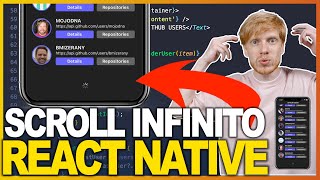 Paginação com Scroll Infinito React Native [upl. by Atnuahsal183]