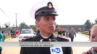 Armada realizó ceremonia de entrega de armas a Infantes de Marina [upl. by Ahsikyt]