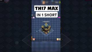 TOWN HALL 17 GEM TO MAX 🔥💀 clashofclans coc cocshorts [upl. by Blader655]