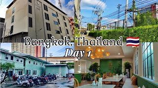 Bangkok  Thailand  Day 1 Sophia Restaurant  Almas Hotel  7Eleven  Quick Vacation  BKK  vlog [upl. by Conte]