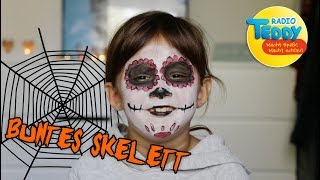 Das bunte Skelett  Tutorial 💀  Radio TEDDY [upl. by Ranice]