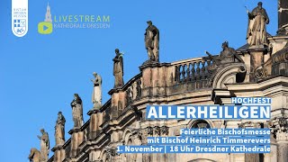 Allerheiligen  Kathedrale Dresden 01112024 [upl. by Enyt459]