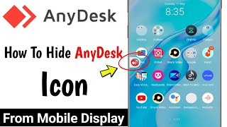 How To Hide And Remove AnyDesk Icon From Mobile Phone  AnyDesk Icon Kese Remove Kare [upl. by Ramoj]