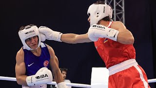 Alperen Yilmaz TUR vs Arshak Bablumyan ARM IBA Youth World Championships 2024 QFs 71kg [upl. by Neitsabes]