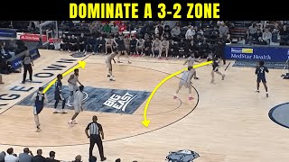 How to Beat a 32 Zone Defense [upl. by Aleak]