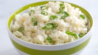 Easy Mashed Cauliflower Recipe [upl. by Elinnet]