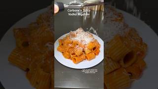 Carboneâ€™s Spicy Vodka Rigatoni carbone [upl. by Eilhsa50]