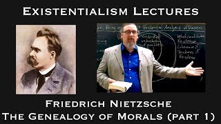 Friedrich Nietzsche  Genealogy of Morals part 1  Existentialist Philosophy amp Literature [upl. by Paff]