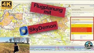 Flugplanung mit SkyDemon [upl. by Lebatsirc]