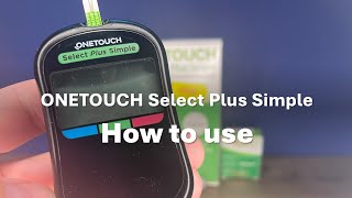 How to Use ONETOUCH Select Plus Simple  Error 2  Battery [upl. by Ferwerda]