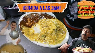 ¡La MEJOR COMIDA DE MADRUGADA en la CDMX 24 Hrs7 días  La garnacha que apapacha [upl. by Sheley]