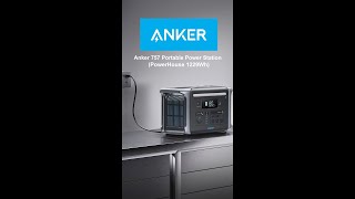 最強のポータブル電源はアンカー！ Anker 757 Portable Power Station PowerHouse 1229Wh shorts [upl. by Stearn]