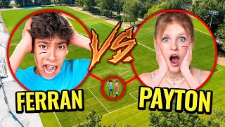 DRONE CATCHES FERRAN FROM THE ROYALTY FAMILY AND PAYTON DELU FROM NINJA KIDZ TV IN REAL LIFE [upl. by Yonita]