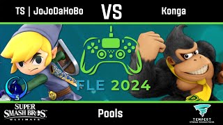 TS  JoJoDaHoBo Toon Link vs Konga Donkey Kong  Ultimate Pools  FLE 2024 [upl. by Hecklau]