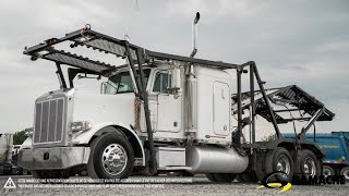 1999 PETERBILT 379 CAR CARRIER TRUCK FOR SALE [upl. by Araik415]